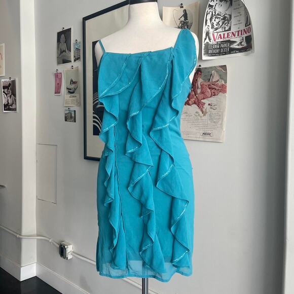 Y2k ruffle dress - Picture 1 of 5